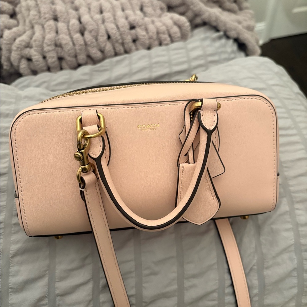 Coach Bowery Blush Pink Satchel 22